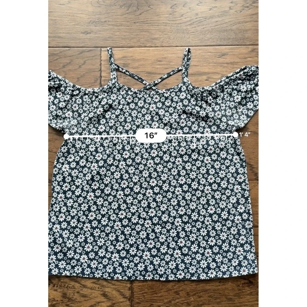 The‎ Children's Place Cold Shoulder Daisy Knit Casual Top XXL (16)